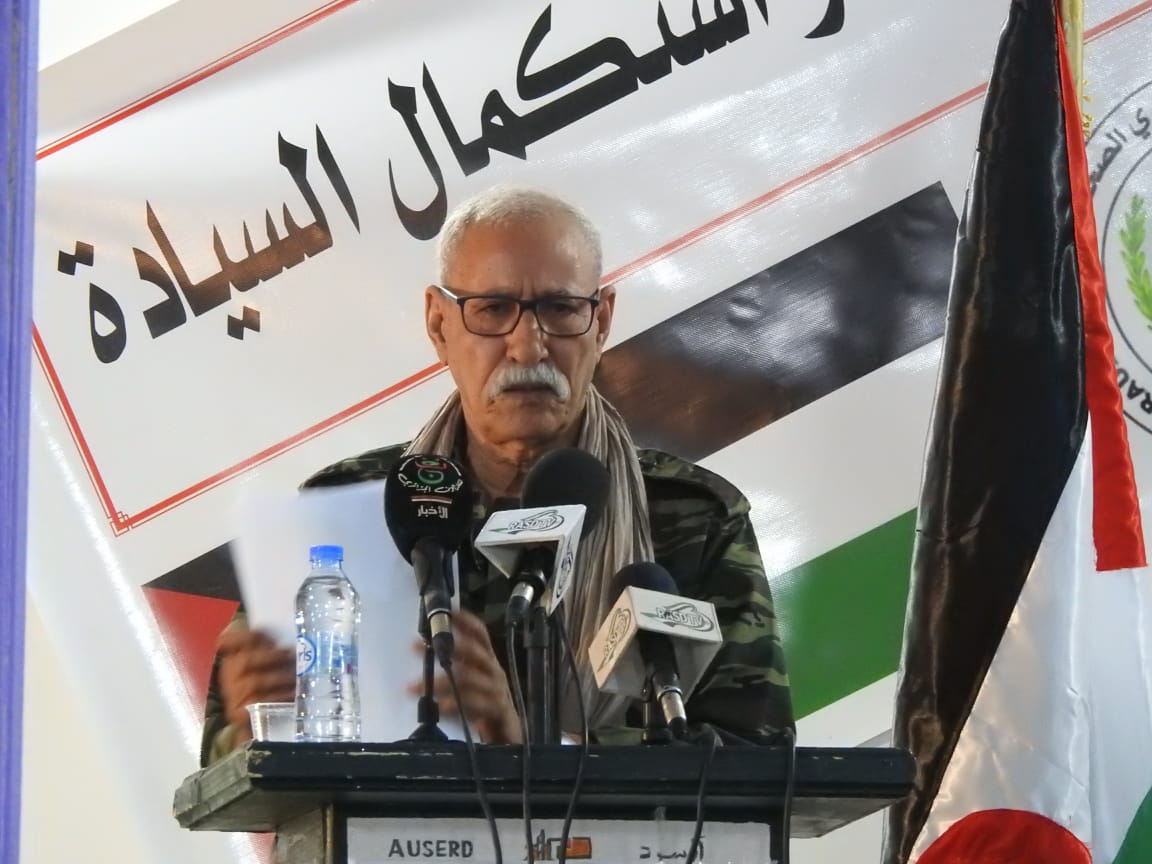 48 aniversario unidad nacional brahim gali ONU UA pueblo saharaui plan de arreglo 1991 El SG del frente Polisario en discurso por 48 Aniversario del dia de la unidad nacional