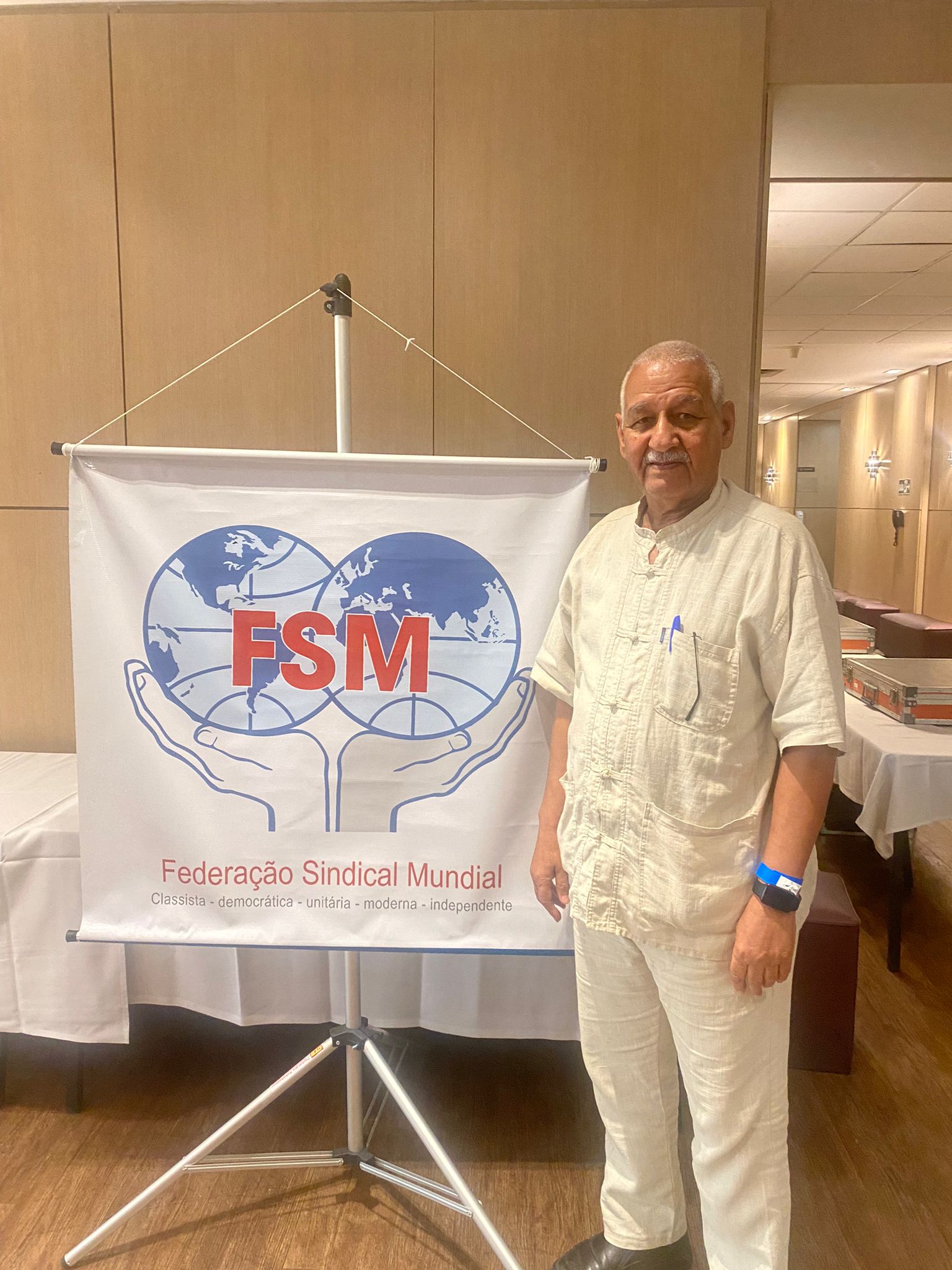 Frente POLISARIO en Federación Sindical Mundial Federación Sindical Mundial