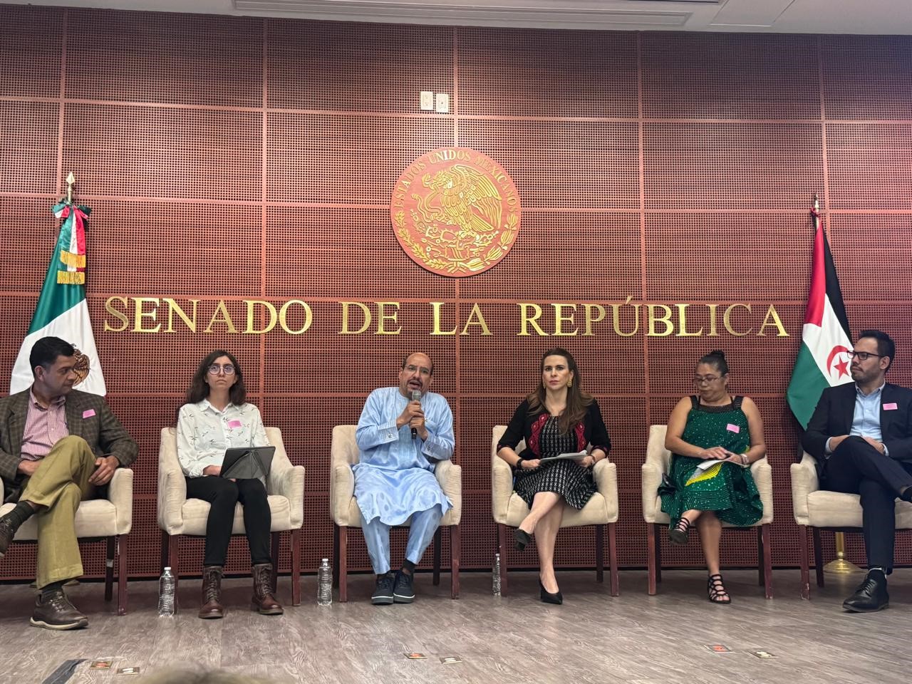 La RASD presente en el la semana de África en el senado Mexicano La RASD presente en el la semana de África en el senado Mexicano
