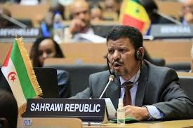 Ministro de Asuntos Exteriores y Asuntos Africanos de la República Árabe Saharaui Democrática, Mohamed Yeslem Beissat Ministro de Asuntos Exteriores y Asuntos Africanos , Mohamed Yeslem Beissat
