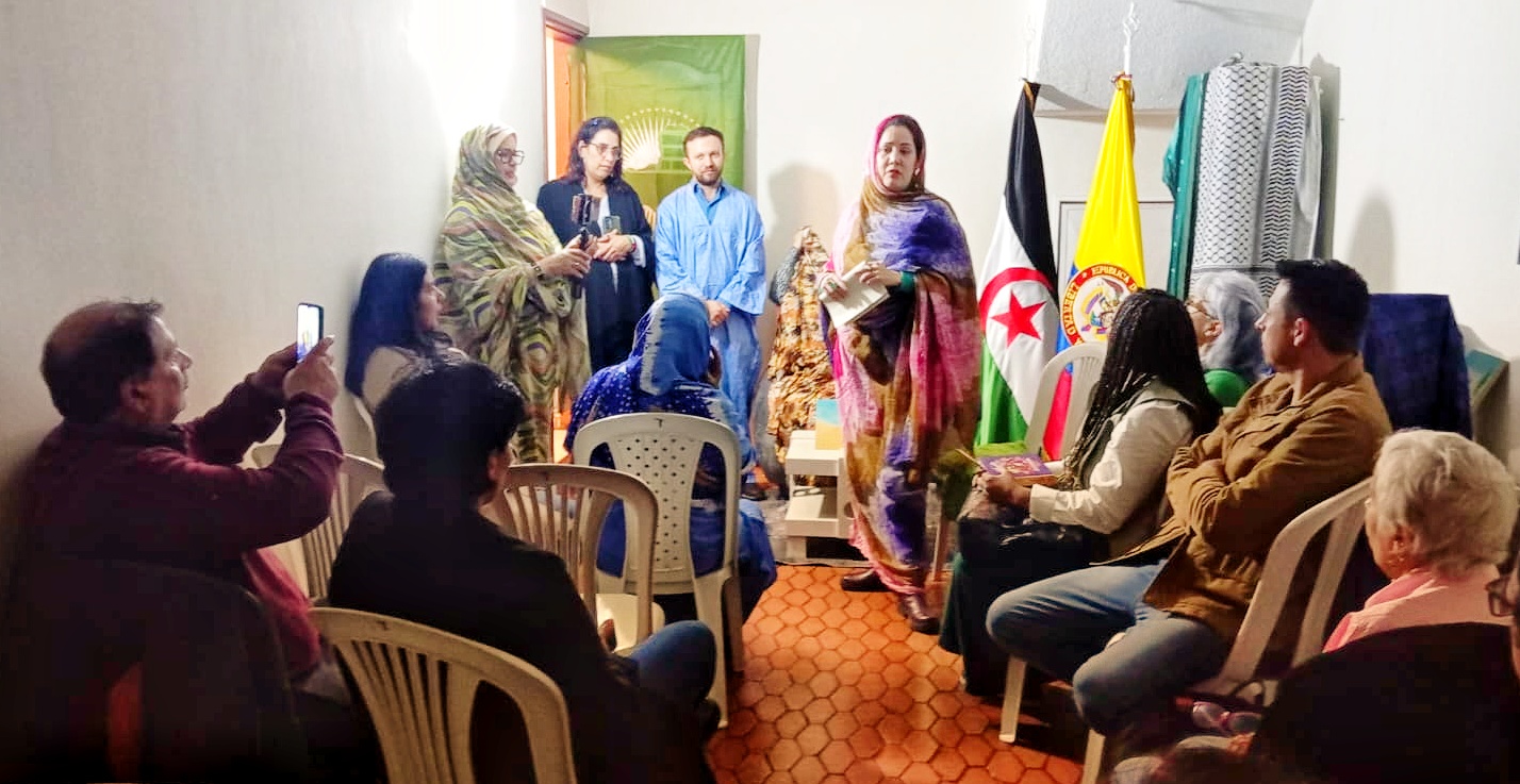 homenaje a la activista saharaui El Galia Djimi homenaje a la activista saharaui El Galia Djimi