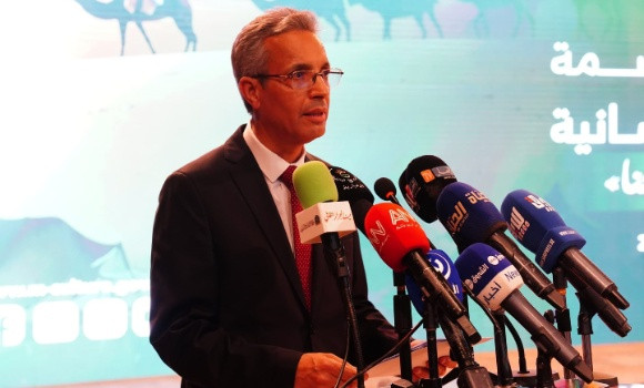 El ministro de Cultura y Artes, Zouhir Ballalou, da inicio desde el Museo de Antigüedades de Argel a la celebración de "La Noche de los Museos", El ministro de Cultura y Artes, Zouhir Ballalou,