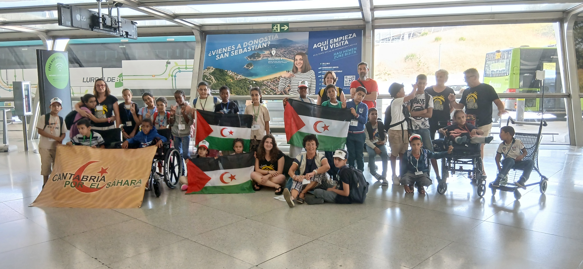 Menores saharauis en Cantabria Cantabria por el Sáhara,