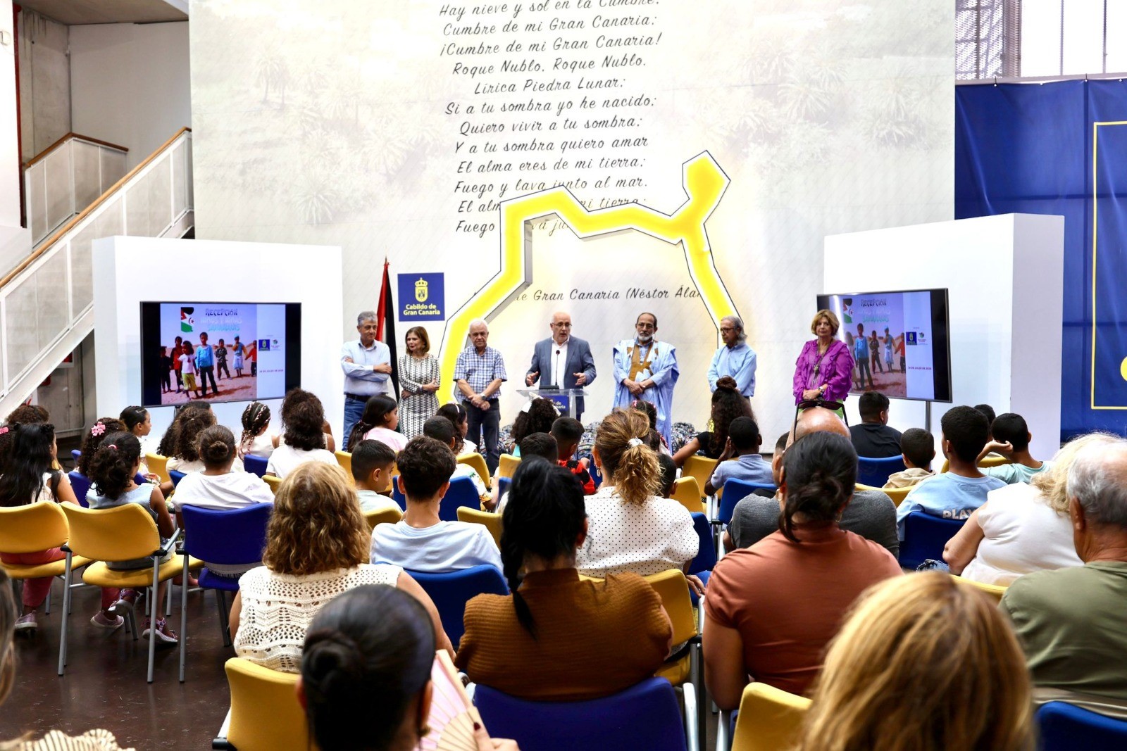 Vacaciones en Paz de menores saharauis en Canarias Vacaciones en Paz