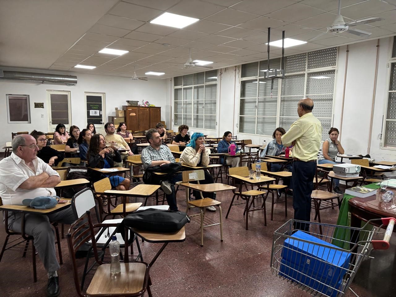 Conversatorio del representante del Frente Polisario en la Facultad de Humanidades y Artes Conversatorio del representante del Frente Polisario en la Facultad de Humanidades y Artes