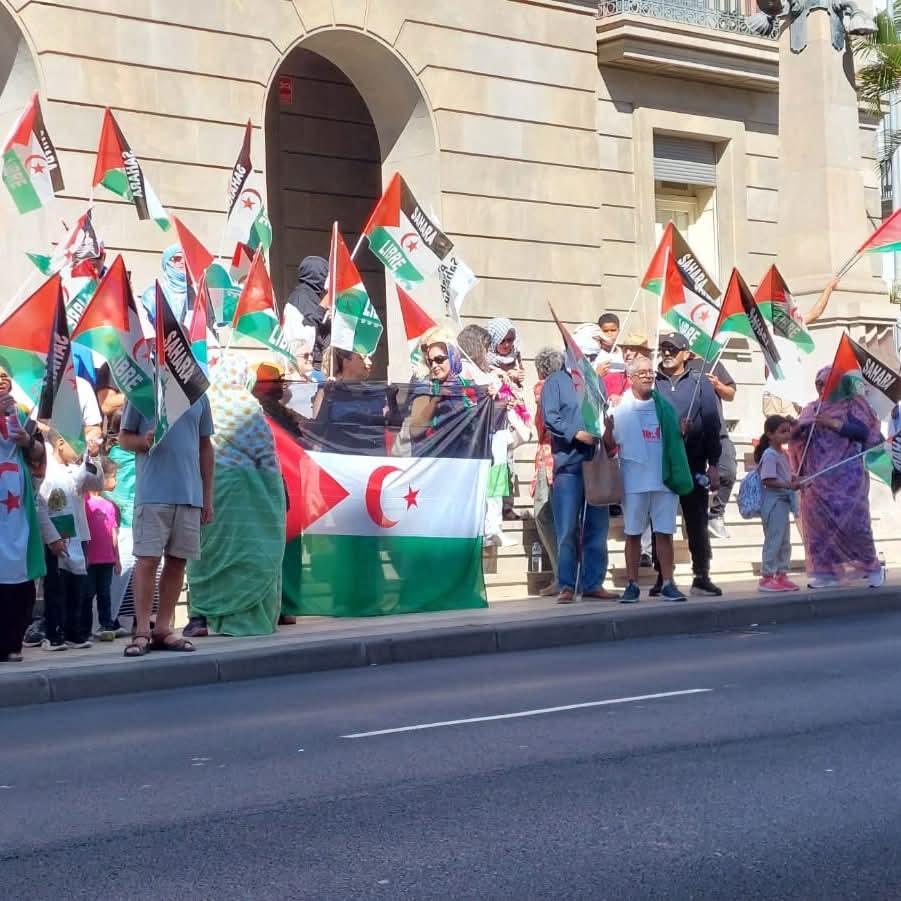 Concentración en Tenerife expresa rechazo a la propuesta de Estados Unidos sobre el Sahara Occidental Propuesta estadunidense rechazada