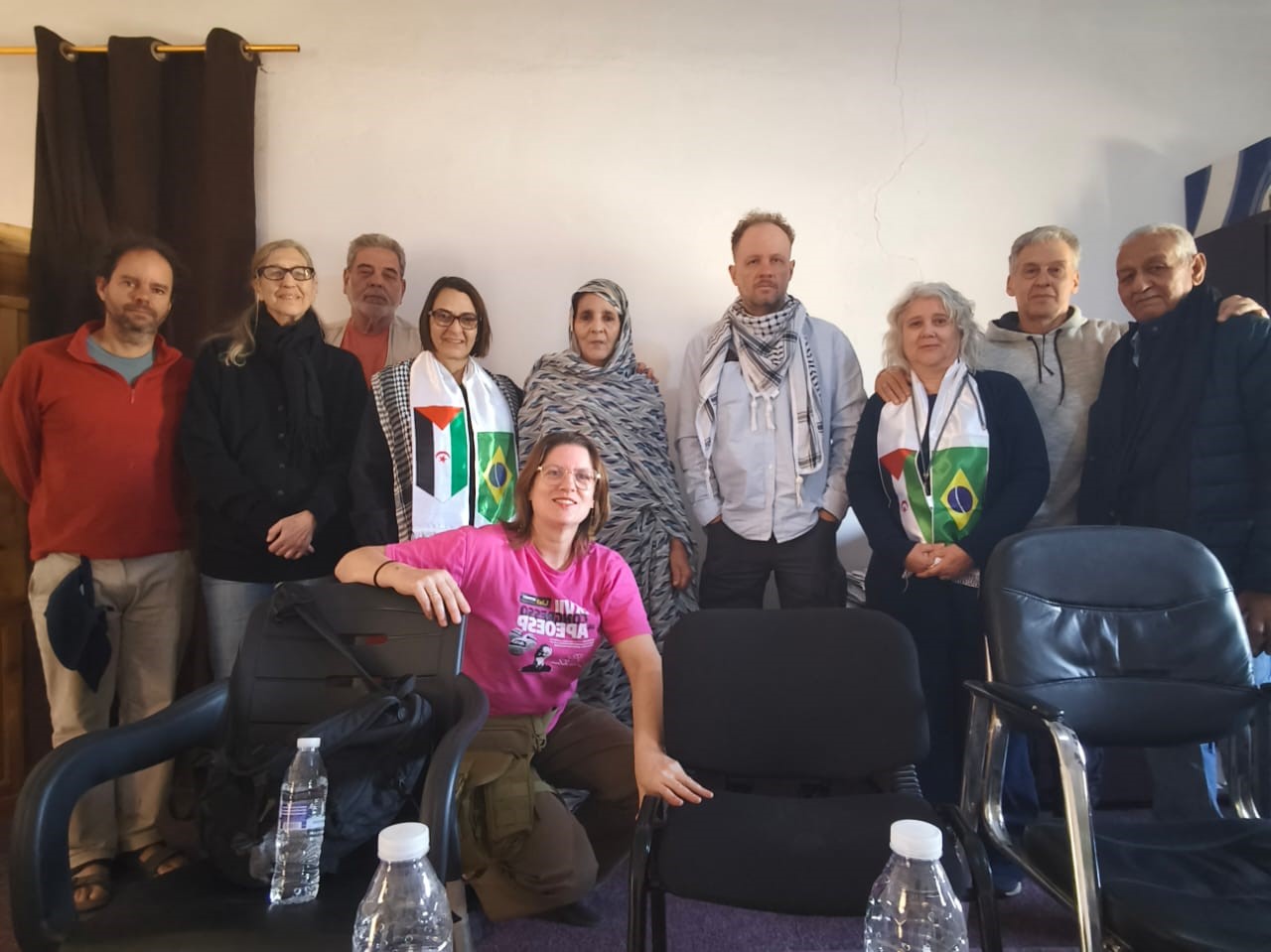 Delegación brasileña visita los campamentos de Refugiados Saharauis