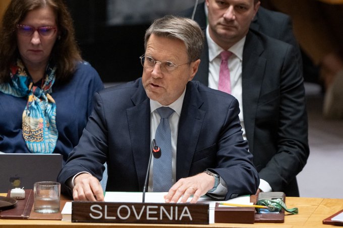Ambassador Samuel Žbogar, Permanent Representative of Slovenia to the United Nations