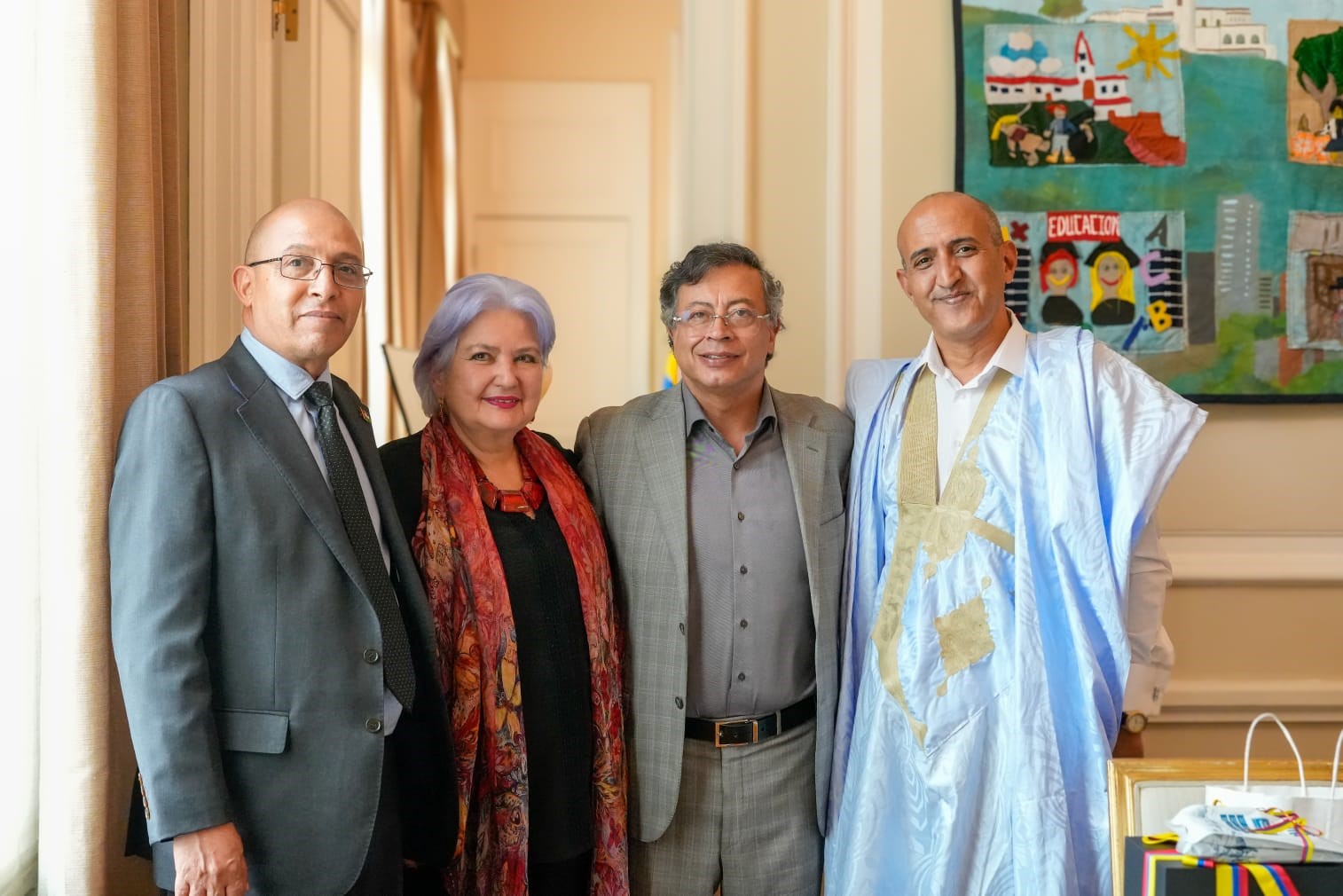 Presidente Petro refuerza respaldo de Colombia a la República Saharaui