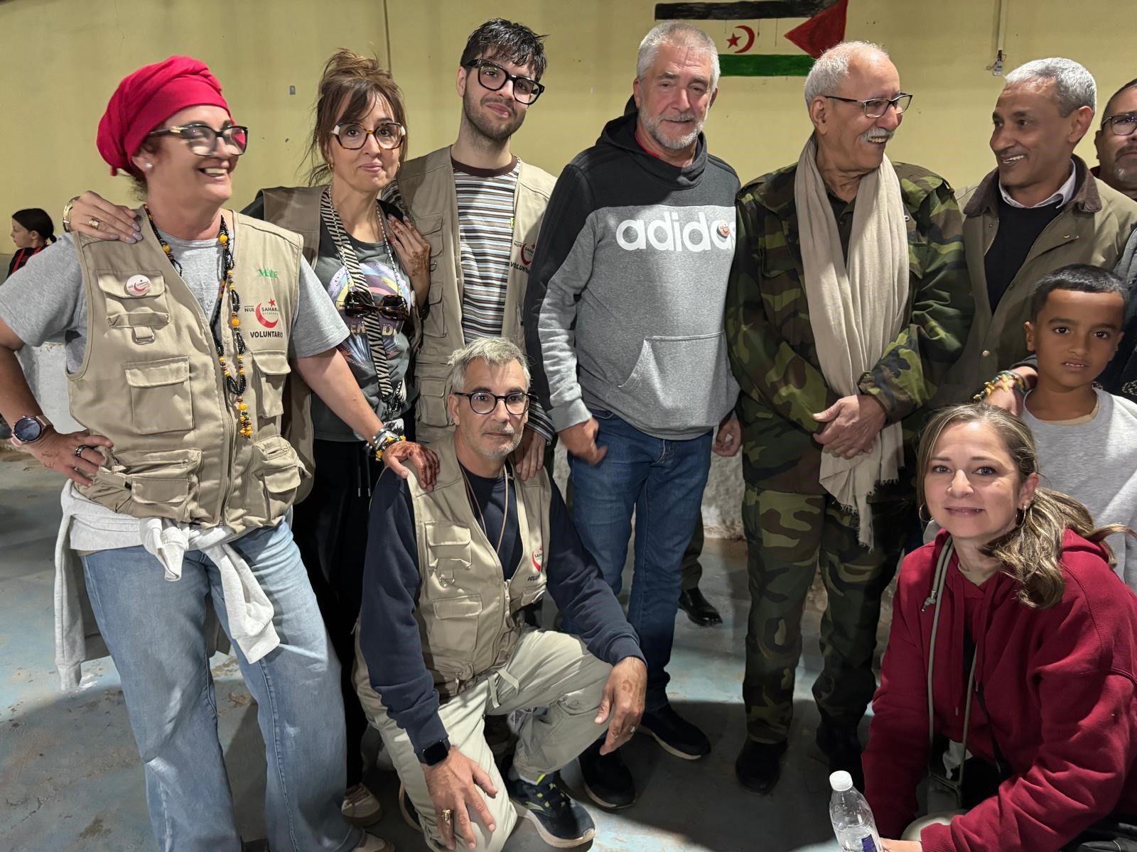 Concluyó delegación del Movimiento Solidario de Extremadura, visita a los Campamentos de Refugiados Saharauis