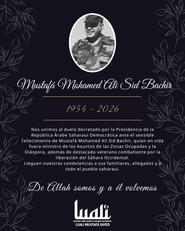 La Cátedra Libre sobre el Sáhara Occidental "Luali Mustafá Sayed",