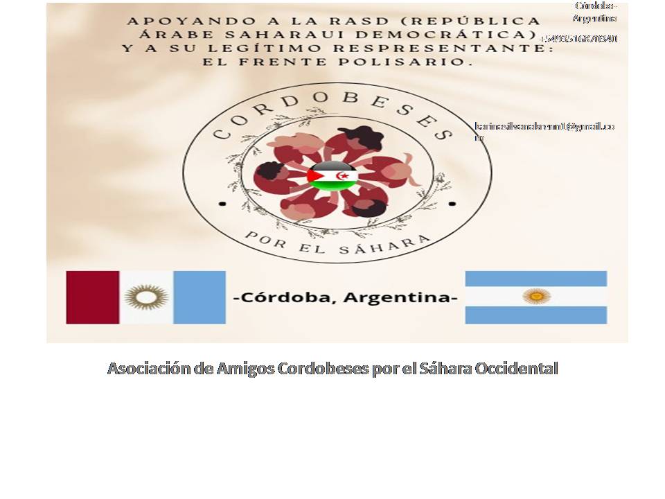 Asociación de Amigos Codobeses por el Sáhara Occidental  saluda quincuagésimo aniversario de la República Saharaui
