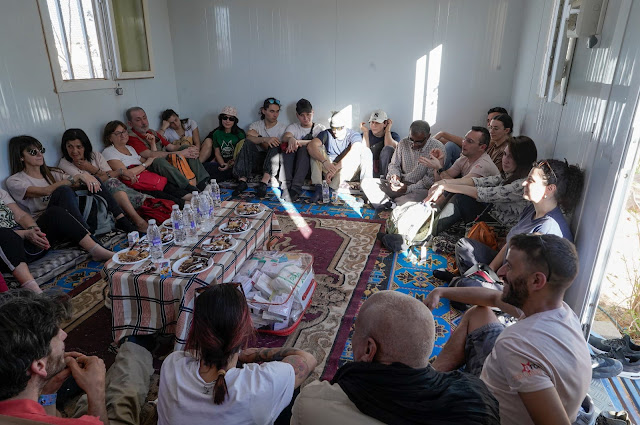 Misión solidaria italiana refuerza la cooperación con los refugiados saharauis