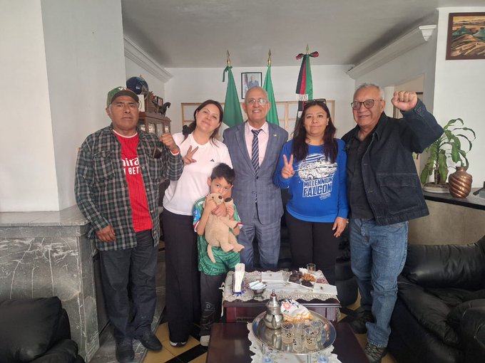 reunión de intercambió y solidaridad con UPREZ-LM-PT