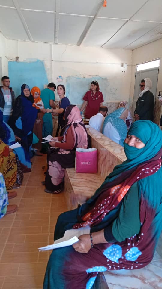 Misión médica italiana desarrolla programa de atención sanitaria especializada en Auserd