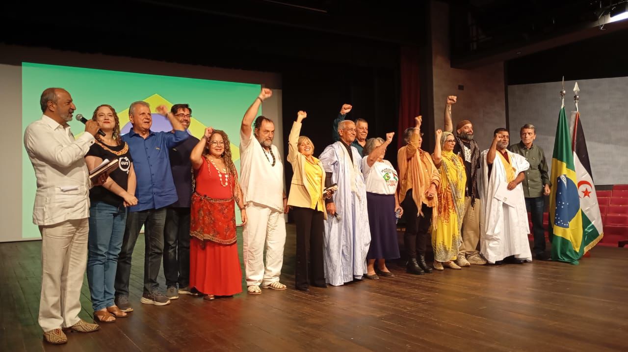 celebran junto al Frente POLIASRIO el 50 Aniversario de la República Sahara en Brasilia