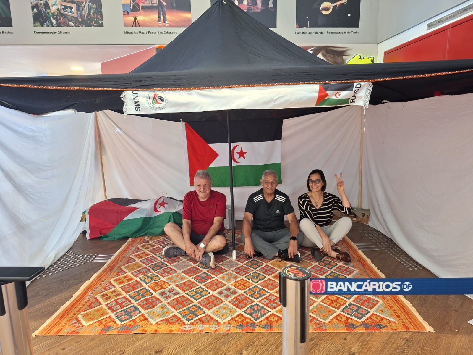 celebran junto al Frente POLIASRIO el 50 Aniversario de la República Sahara en Brasilia