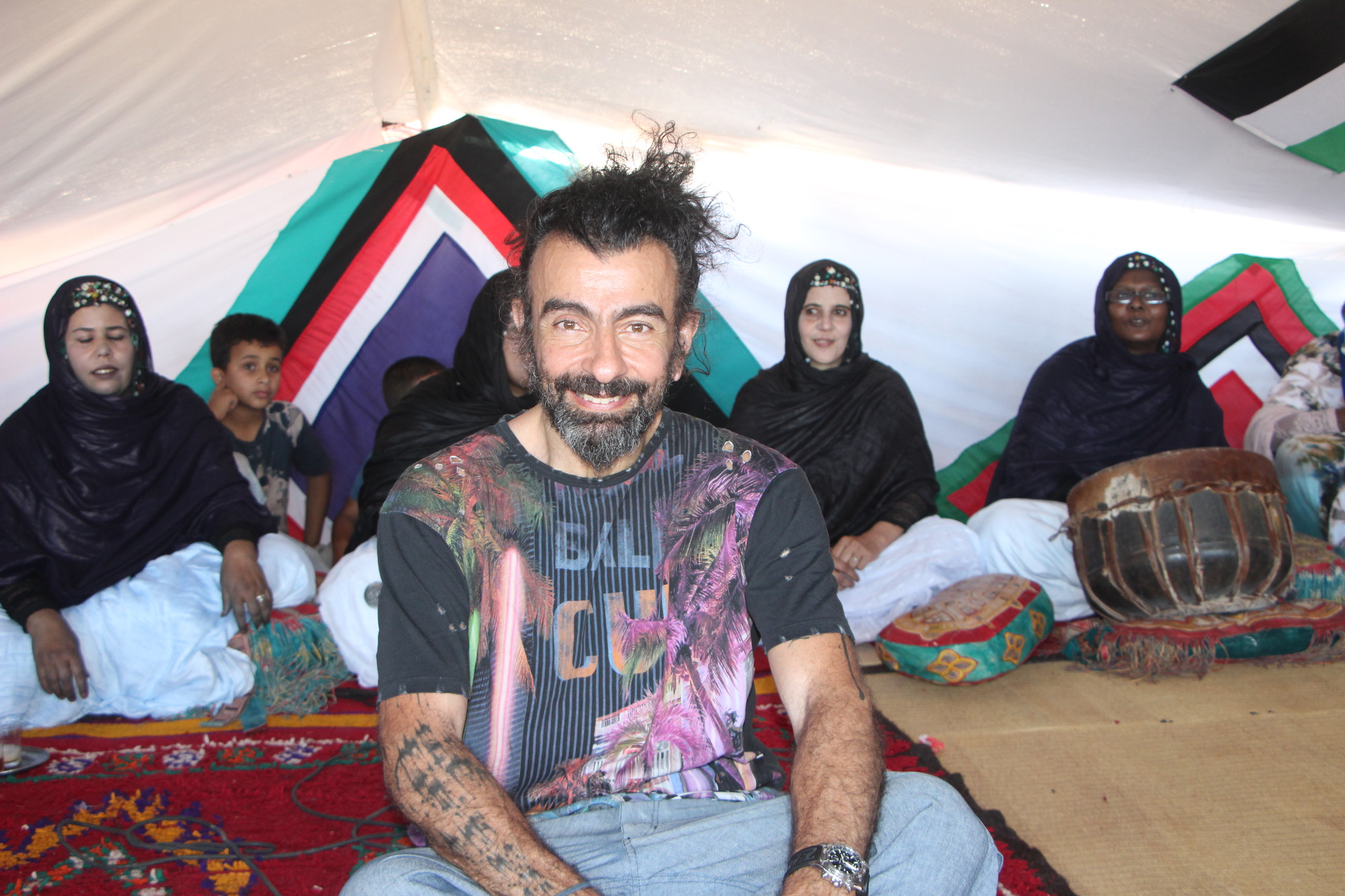 El violinista y activista, armenio  Ara Malikian,