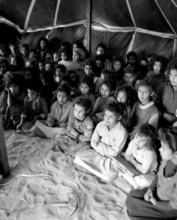 primeras escuelas saharauis