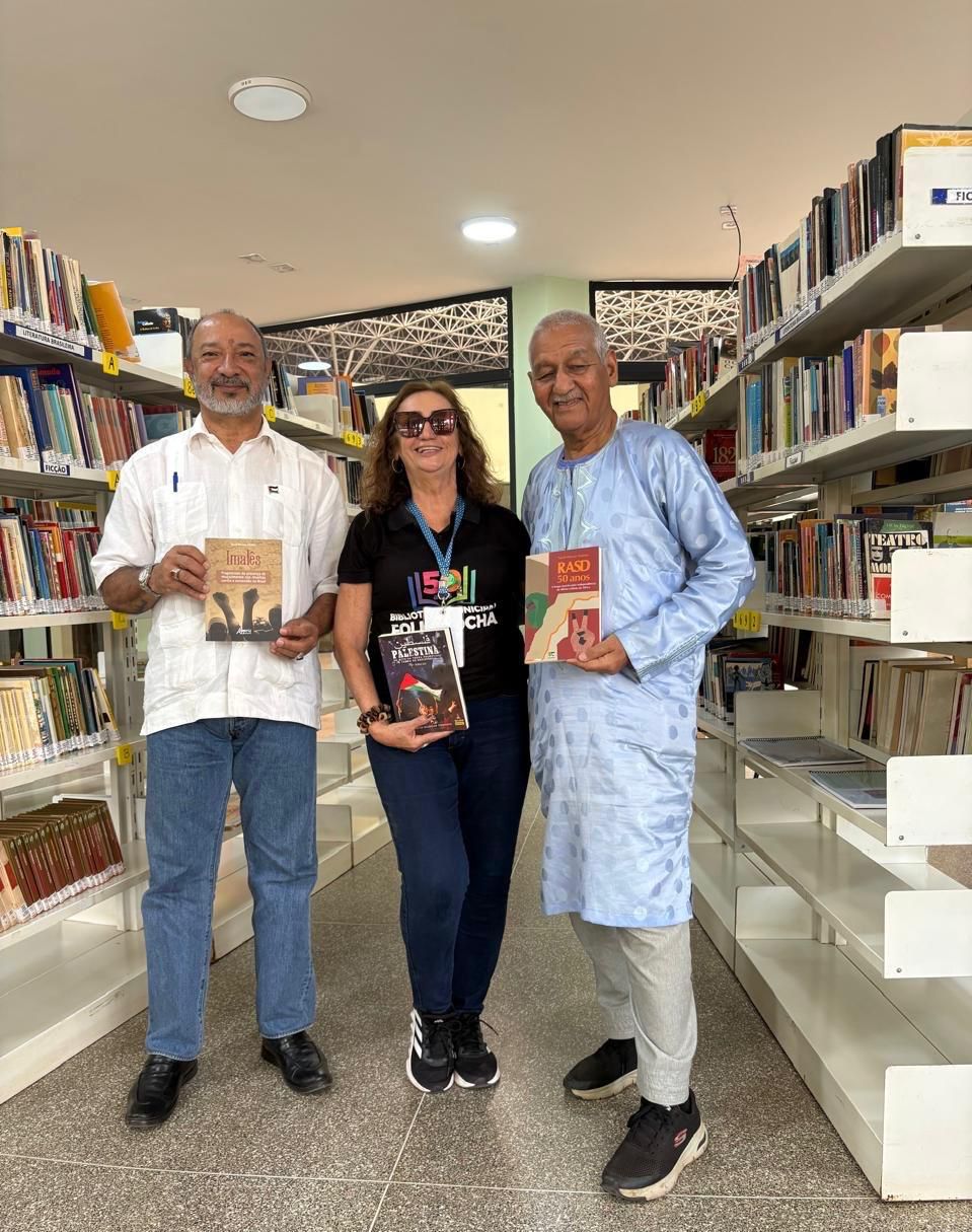 lanzamiento del libro sobre la lucha del pueblo saharaui libro de temàtica saharaui