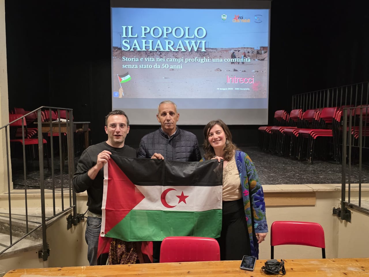 jornada de solidaridad con el pueblo saharaui para denunciar la ocupación marroquí del Sáhara Occidental