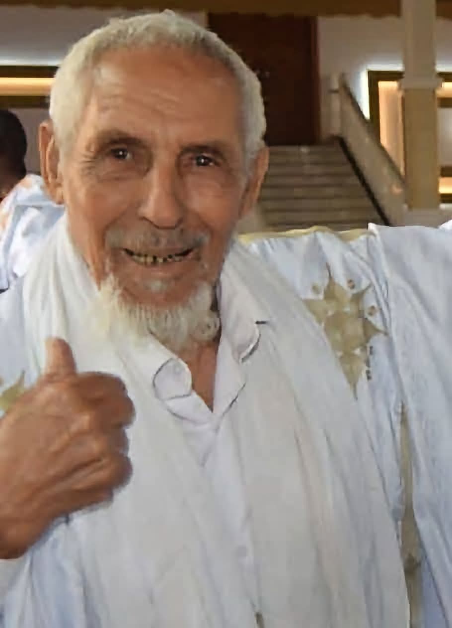 Bachir Sebai, padre del preso político saharaui Ahmed Sebai. Bachir Sebai, padre del preso político saharaui Ahmed Sebai.