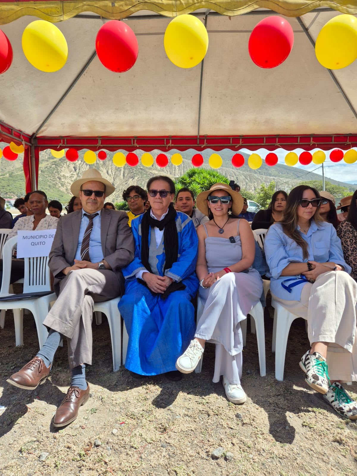 Hermanamiento entre gobiernos locales de la RASD y Ecuador se vigoriza en el Día Mundial de las Personas Refugiadas Hermanamiento entre gobiernos locales de la RASD y Ecuador se vigoriza en el Día Mundial de las Personas Refugiadas