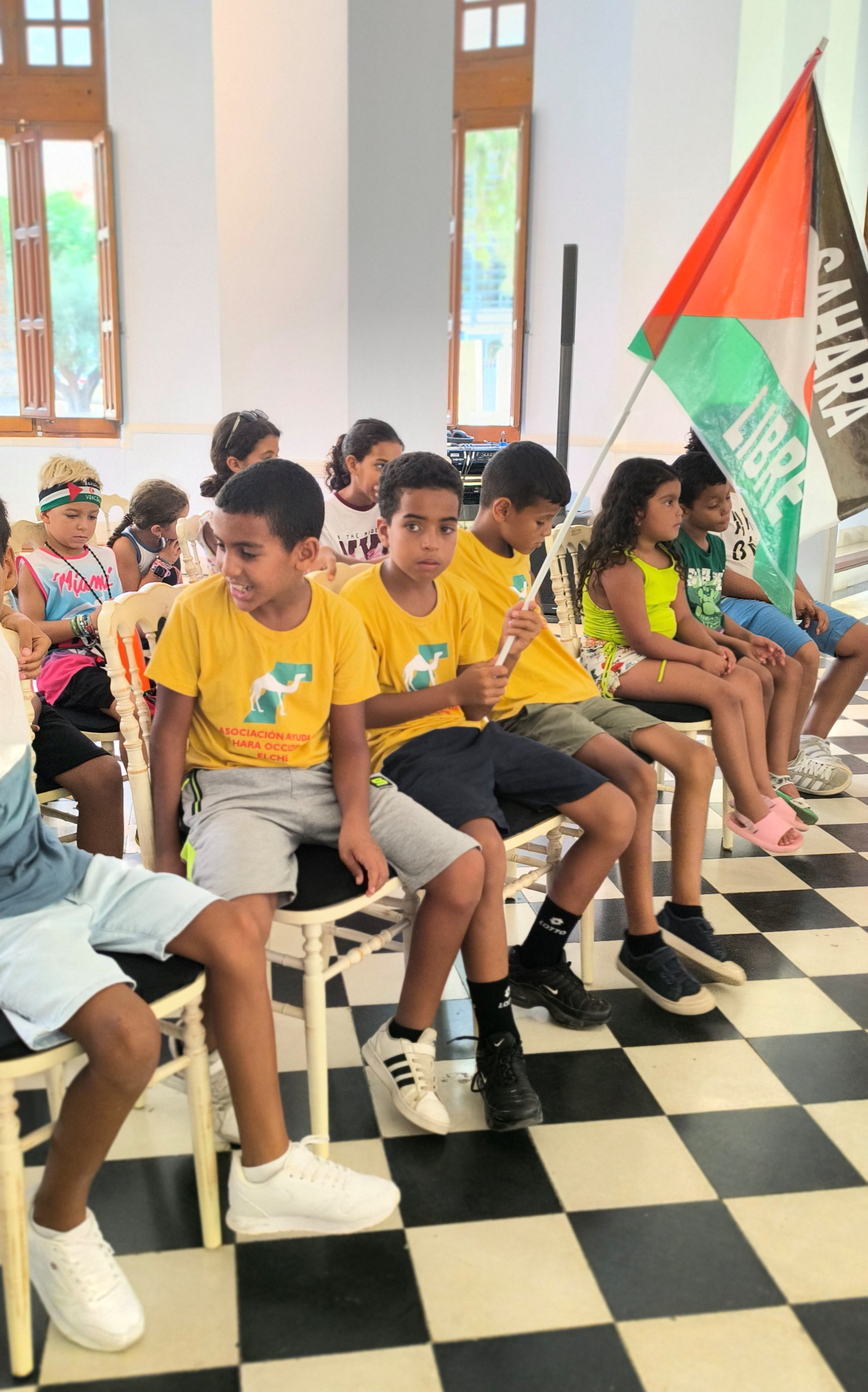 Alicante: recibimiento oficial a un grupo de niños y niñas saharauis Alicante: recibimiento oficial a un grupo de niños y niñas saharauis