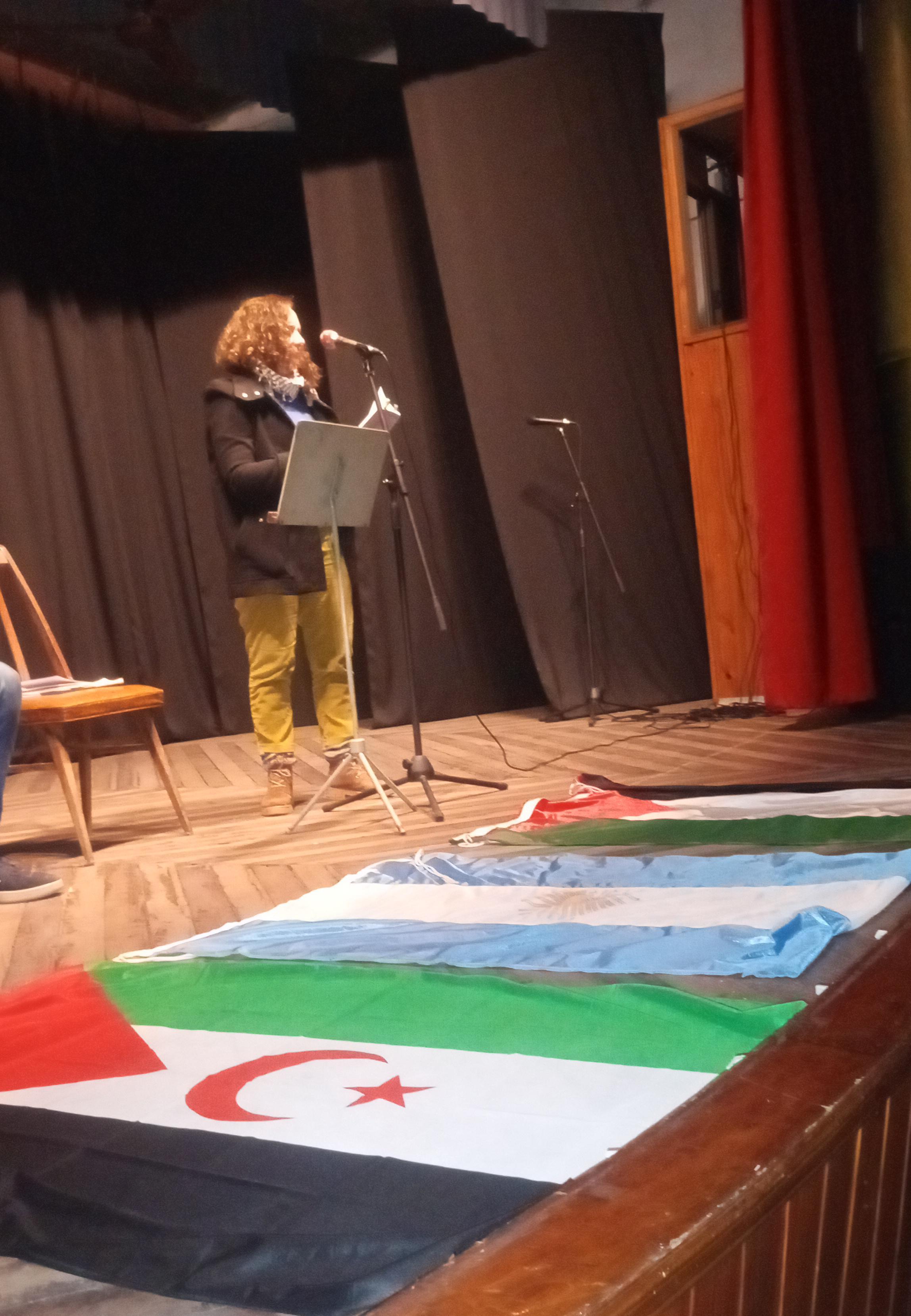 ARGENTINA | Las causas saharaui y palestina fueron honradas en el Festival de Poesía de Lanús ARGENTINA | Las causas saharaui y palestina fueron honradas en el Festival de Poesía de Lanús