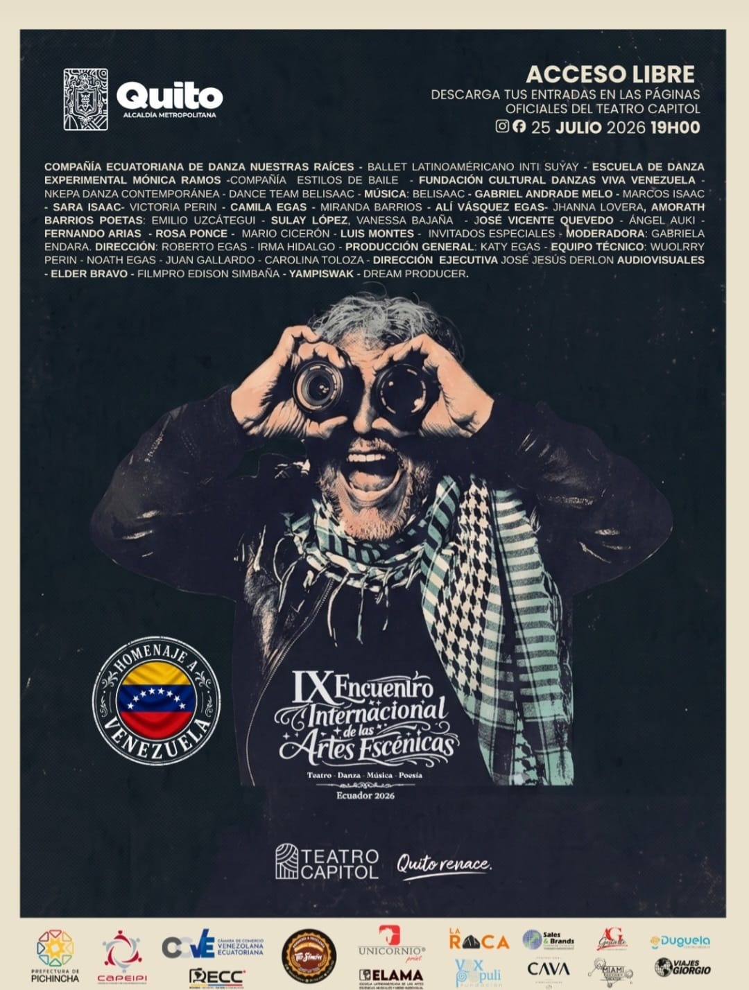 IX Encuentro Internacional de las Artes Escénicas en Ecuador IX Encuentro Internacional de las Artes Escénicas en Ecuador