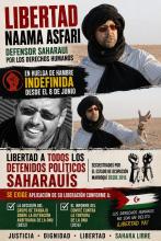 El Ministerio de Asuntos de las Zonas Ocupadas y la Diáspora exige la liberación l de Naama Asfari