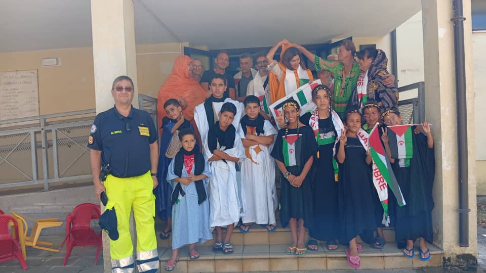 Autoridades italianas reafirman su apoyo al pueblo saharaui durante la acogida de menores saharauis