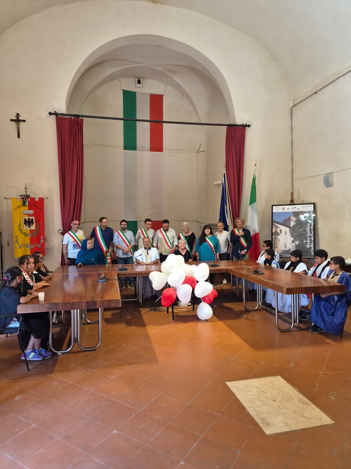 Módena: recibimiento de un grupo de niños y niñas saharauis