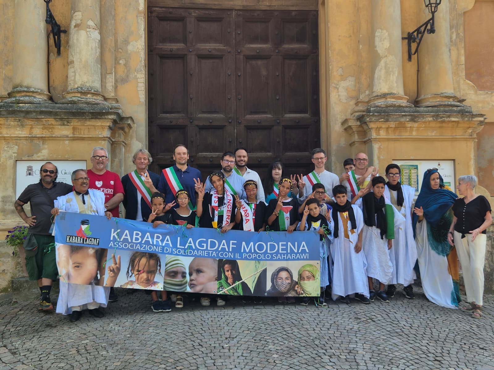 Unione Terre di Castelli recibe menores saharauis Unione Terre di Castelli recibe menores saharauis