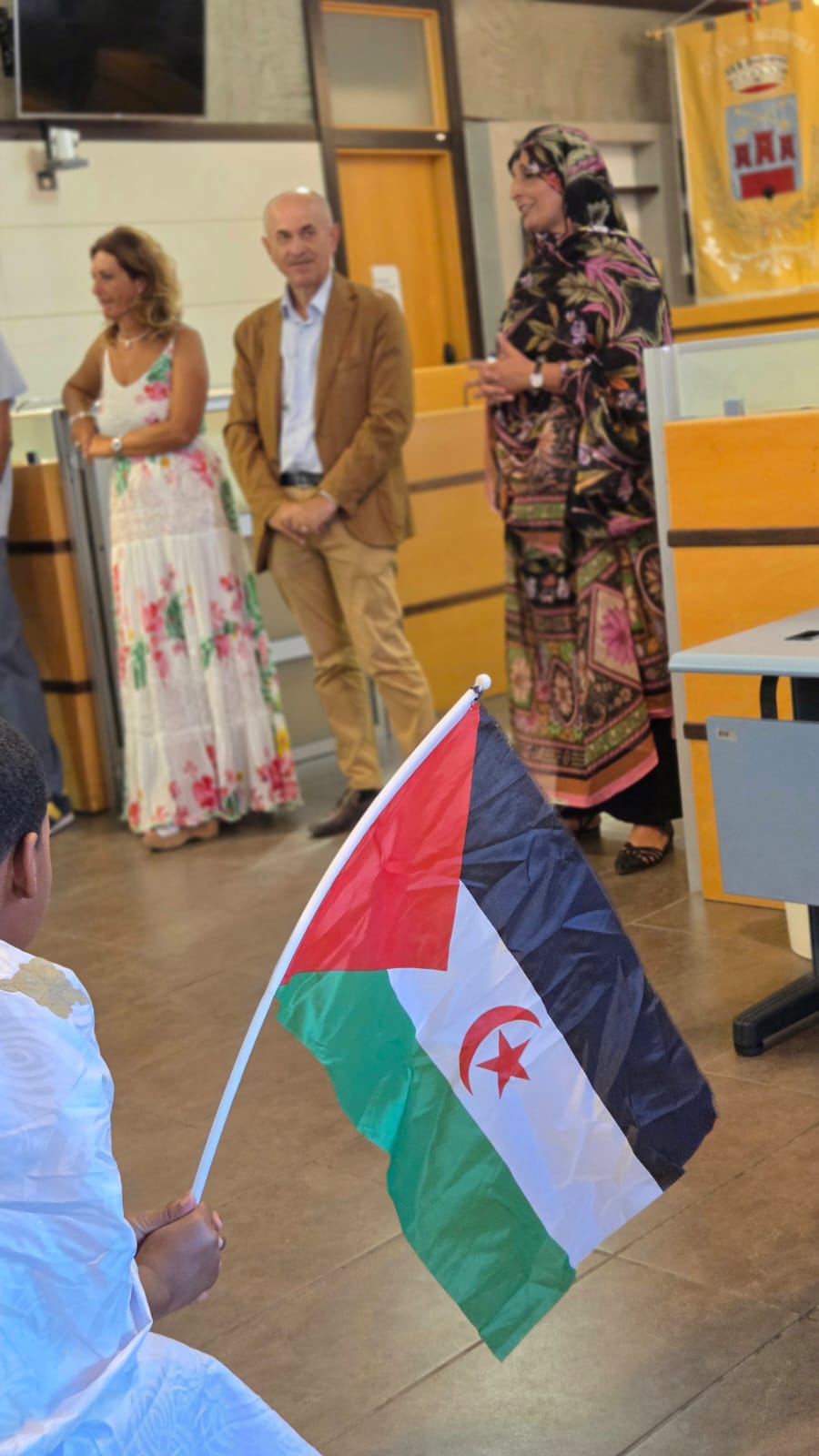 Ayuntamiento de Agropoli recibe a los Pequeños Embajadores de la Paz saharauis