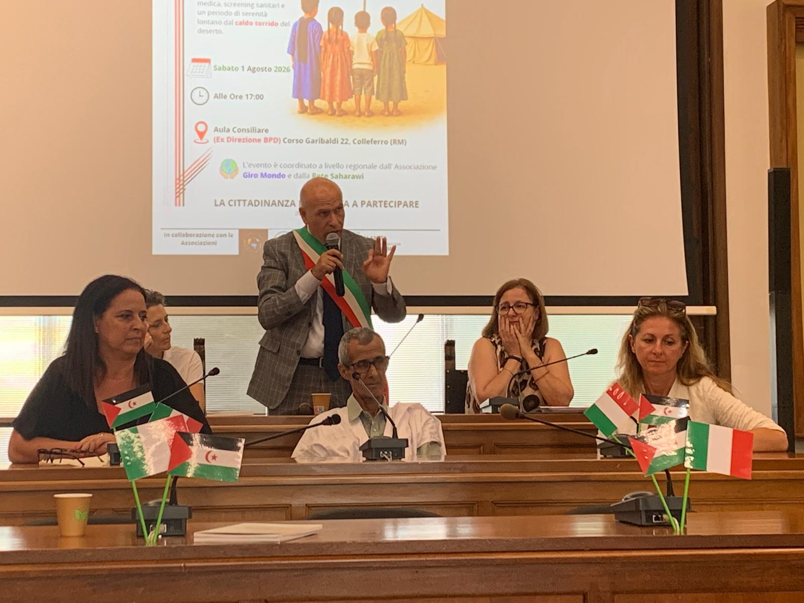 alcalde de Colleferro, Giulio Calamita