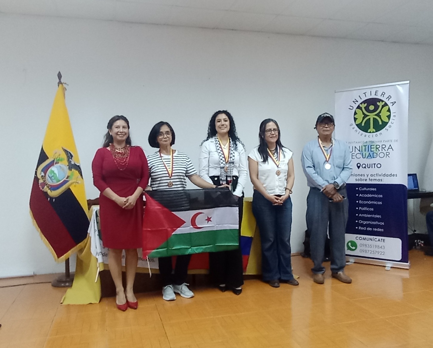 UNITIERRA - Organización Social ecuatoriana renueva su compromiso con la lucha del pueblo saharaui UNITIERRA - Organización Social ecuatoriana renueva su compromiso con la lucha del pueblo saharaui