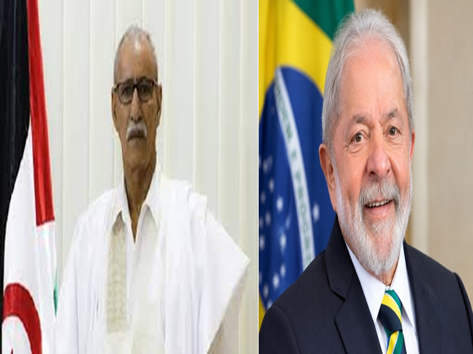 Presidente Brahim Gali felicita al Presidente Lula da Silva