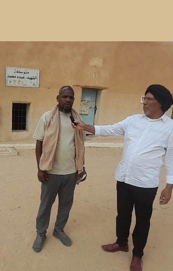director del centro, Mahmud Beljeir Ahmed,