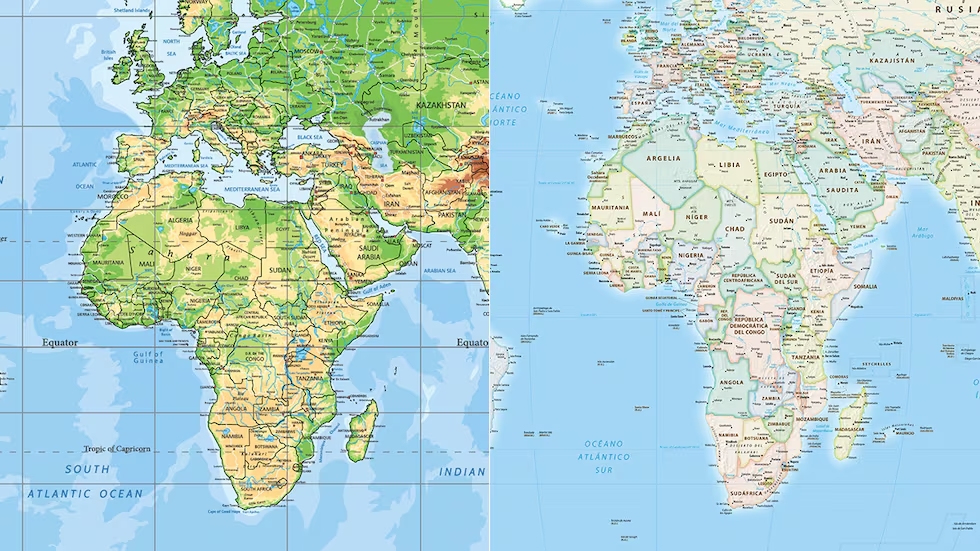 mapa del mundo