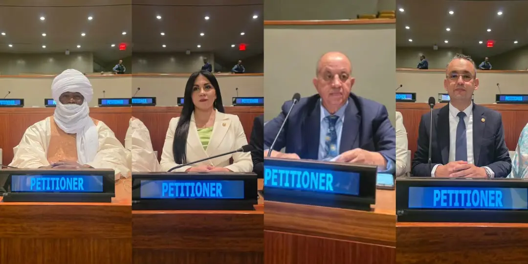 Una delegación de parlamentarios argelinos defiende ante la ONU la legalidad internacional y el derecho de autodeterminación del pueblo saharaui