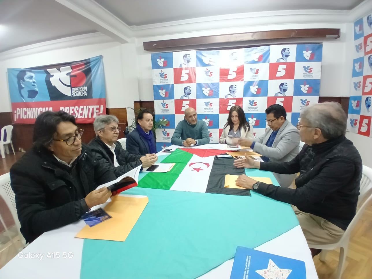 Frente POLISARIO estrecha lazos de amistad y cooperación con fuerzas políticas ecuatorianas