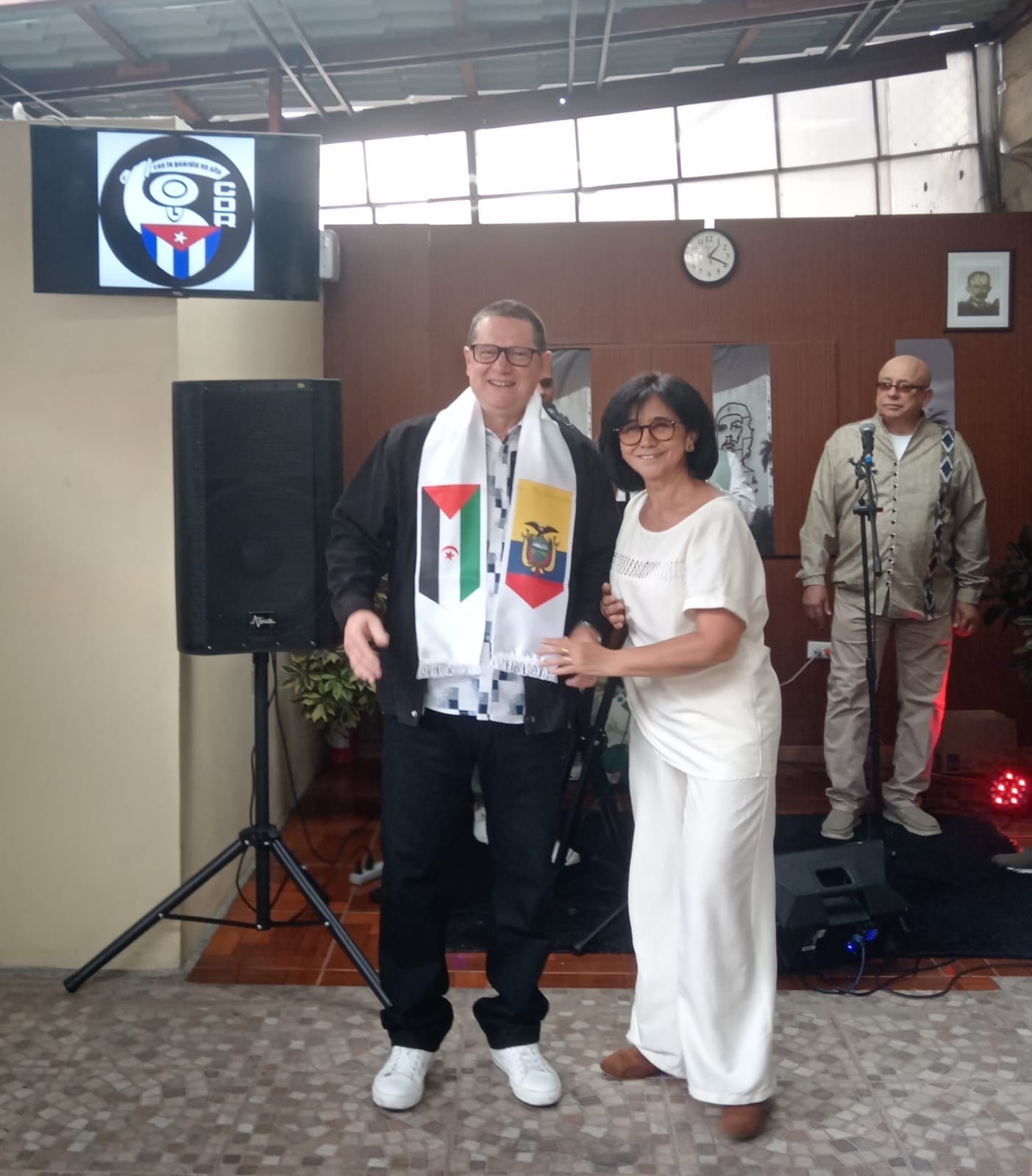 Cuba y la RASD en Ecuador conmemoran 65 Aniversario de los CDR