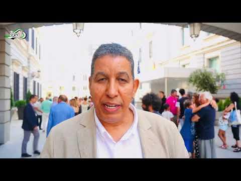 Preview image for the video "Abdulah Arabi tras el acto de recepción a los niños saharauis en el Congreso de los Diputados".