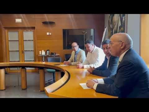 Preview image for the video "Reunión con el Intergrupo de apoyo al pueblo saharaui en las Cortes de Aragón".