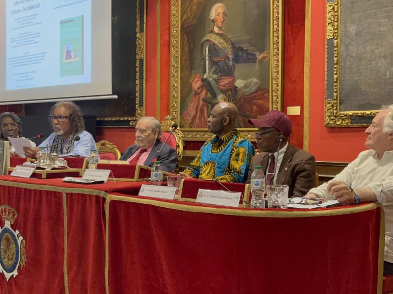 Embajador de Ghana en España organiza acto para  la “presentación del libro “Mi madre, mi maestra: Memorias del Sáhara Occidental" , del escritor Bahia Mahmud Awah.