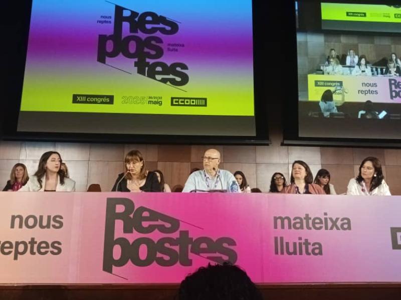 El Congreso de  @ccoopv   reafirma su solidaridad con el pueblo saharaui