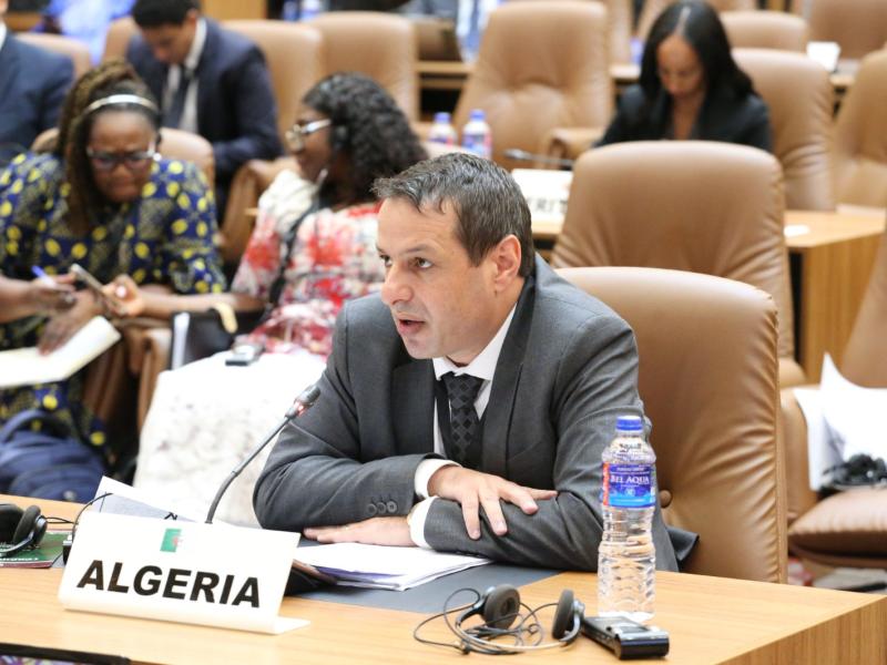 Algeria delegate